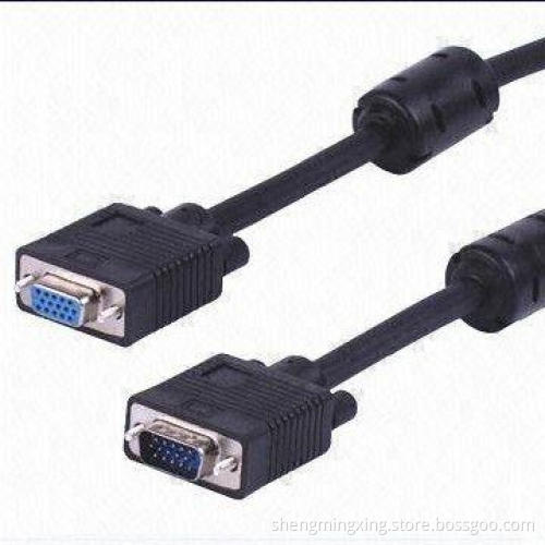 Super VGA Cable 15 to 15P with Ferrite Cores